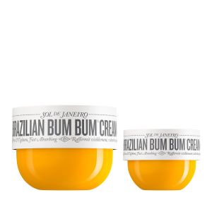 Brazilian Bum Bum Cream Set, Full Size and Travel Size Bundle